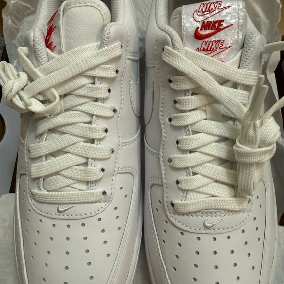 Nike Air Force 1 '07 LX Low Rose White Men's Size 8.5/Women's Size 10 CU6312-100 - Picture 3 of 6